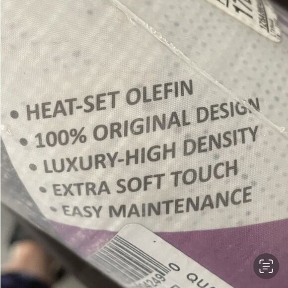 Alpine Collection Grey Black White Curved Circle Lines Mat Rug 2’ x 3’ Set of 2 - Picture 4 of 5